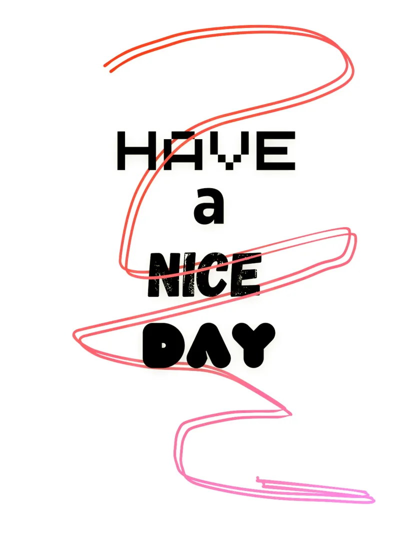 XL_Have a Nice Day pellicola backlit da Crypto_Jungle