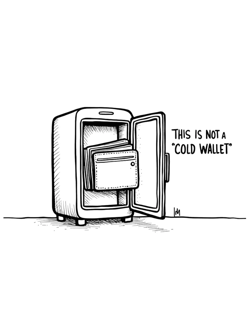 RRRRrrrr_Cold Wallet Story 1 poster da Crypto_Jungle