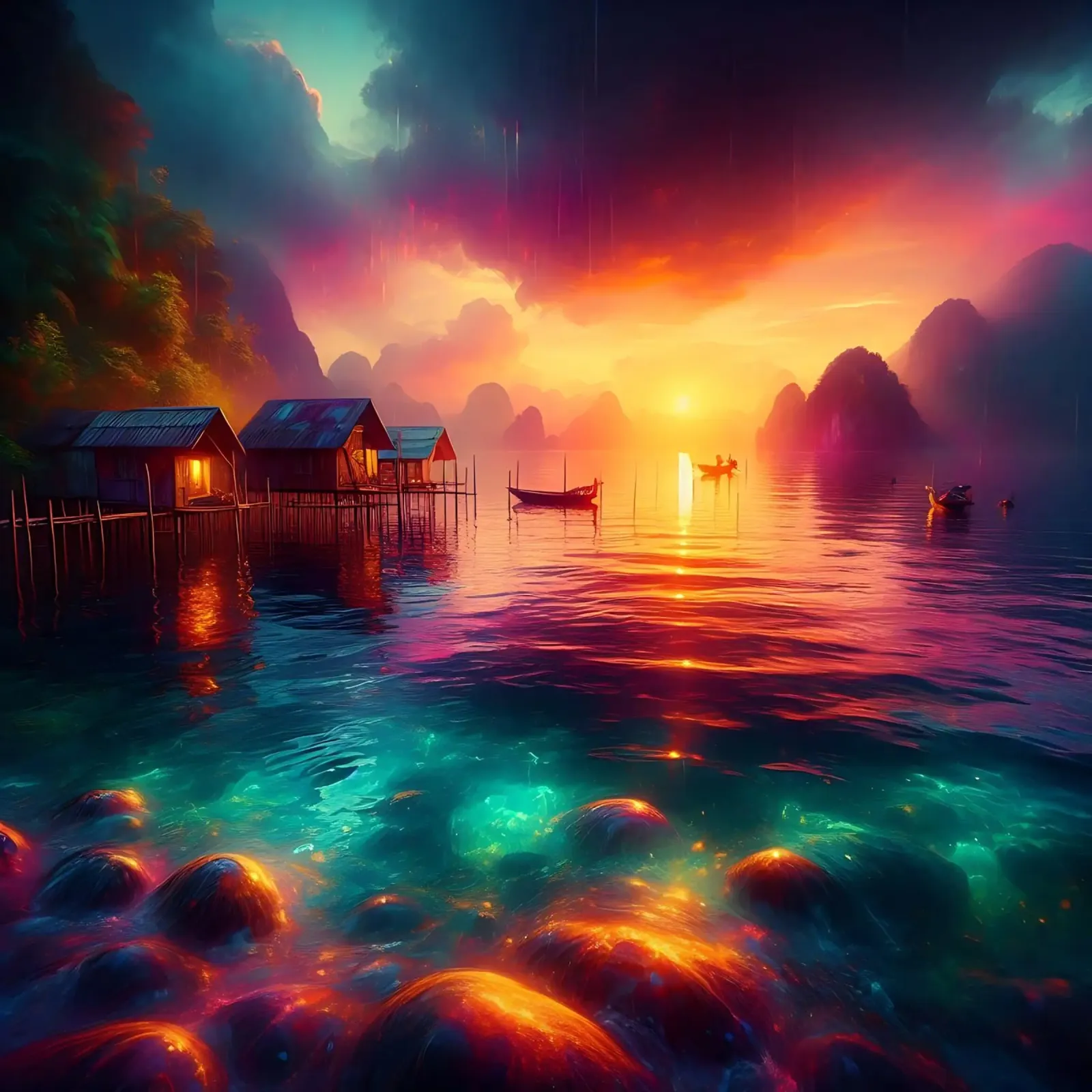 Gioco di colori tela da nomad