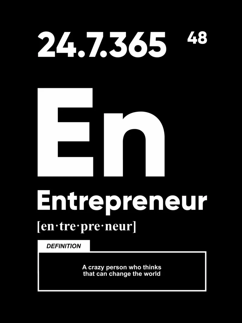 Entrepreneur Definition | Motivational Quote hahnemühle de Inspirify