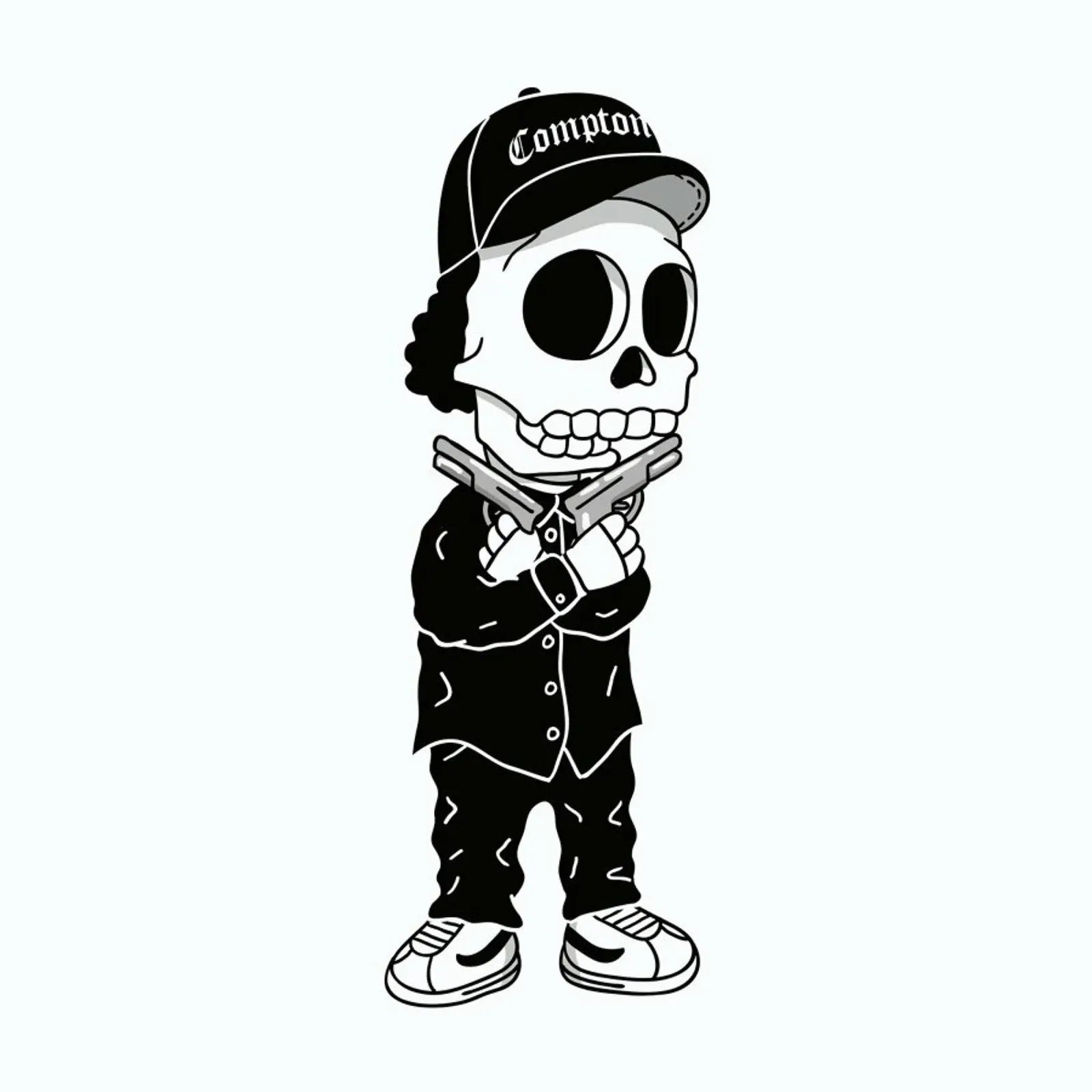 Compton Skull pellicola backlit da Zhi Yun Zhang
