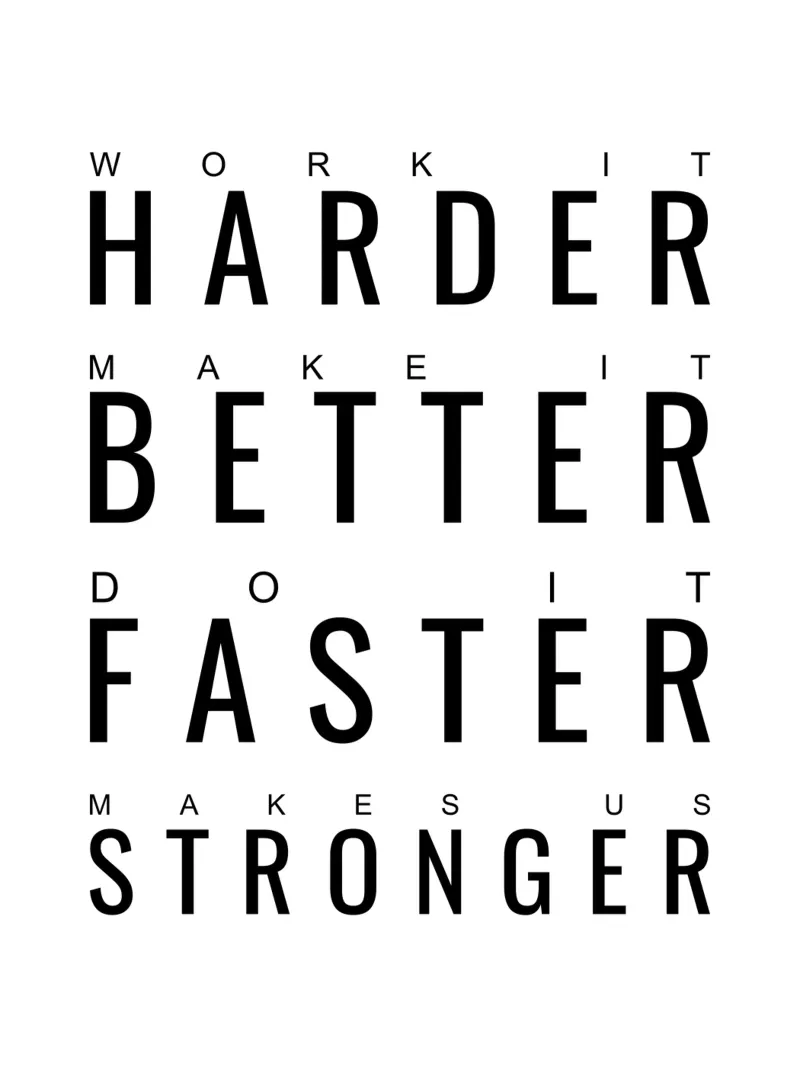 Le travail, c'est l'effort, c'est l'effort, c'est l'amélioration. hahnemühle de Inspirify