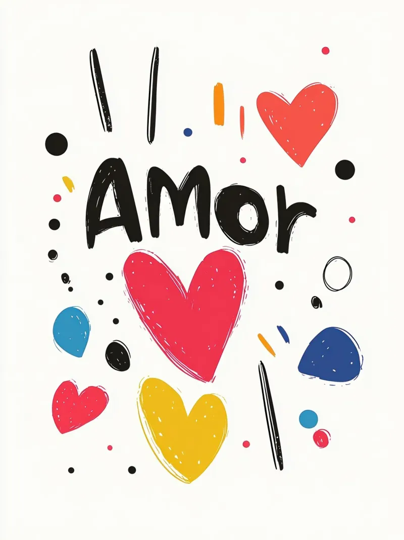 Amor pellicola backlit da Art Typo Essentiel