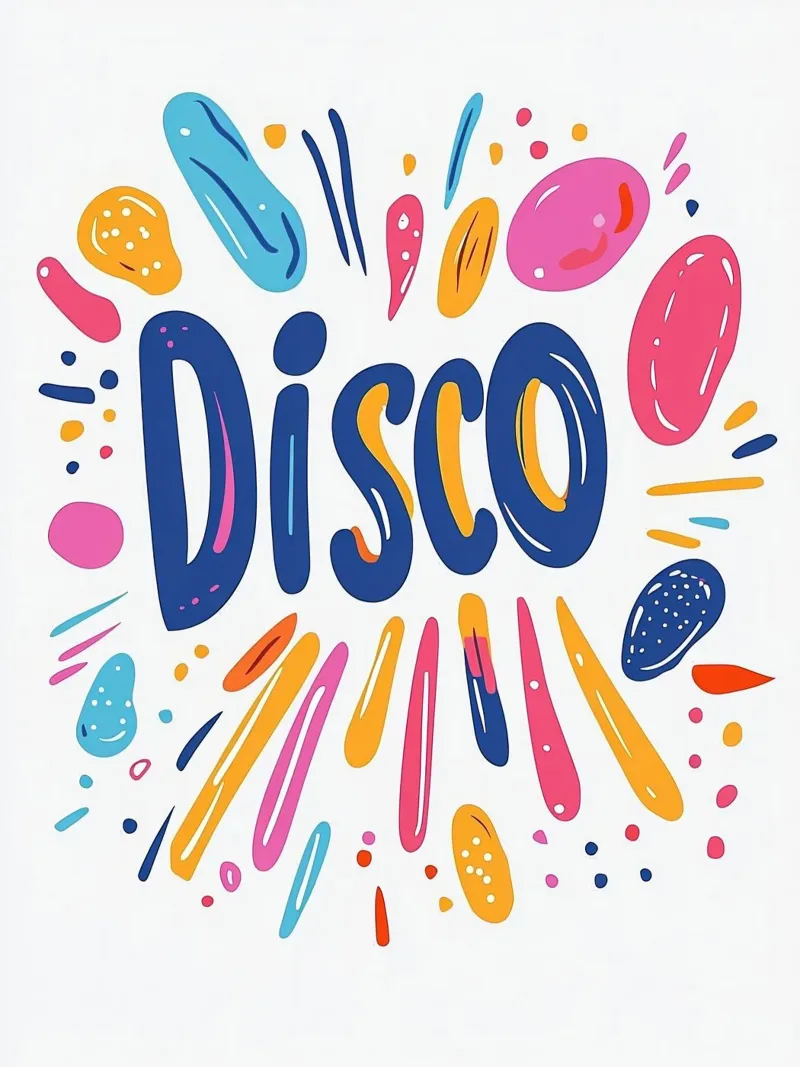 Disco Vibes carta hahnemühle da Art Typo Essentiel