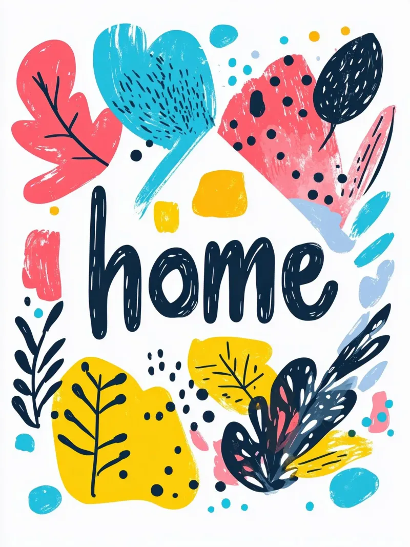 Home - 1 poster da Art Typo Essentiel