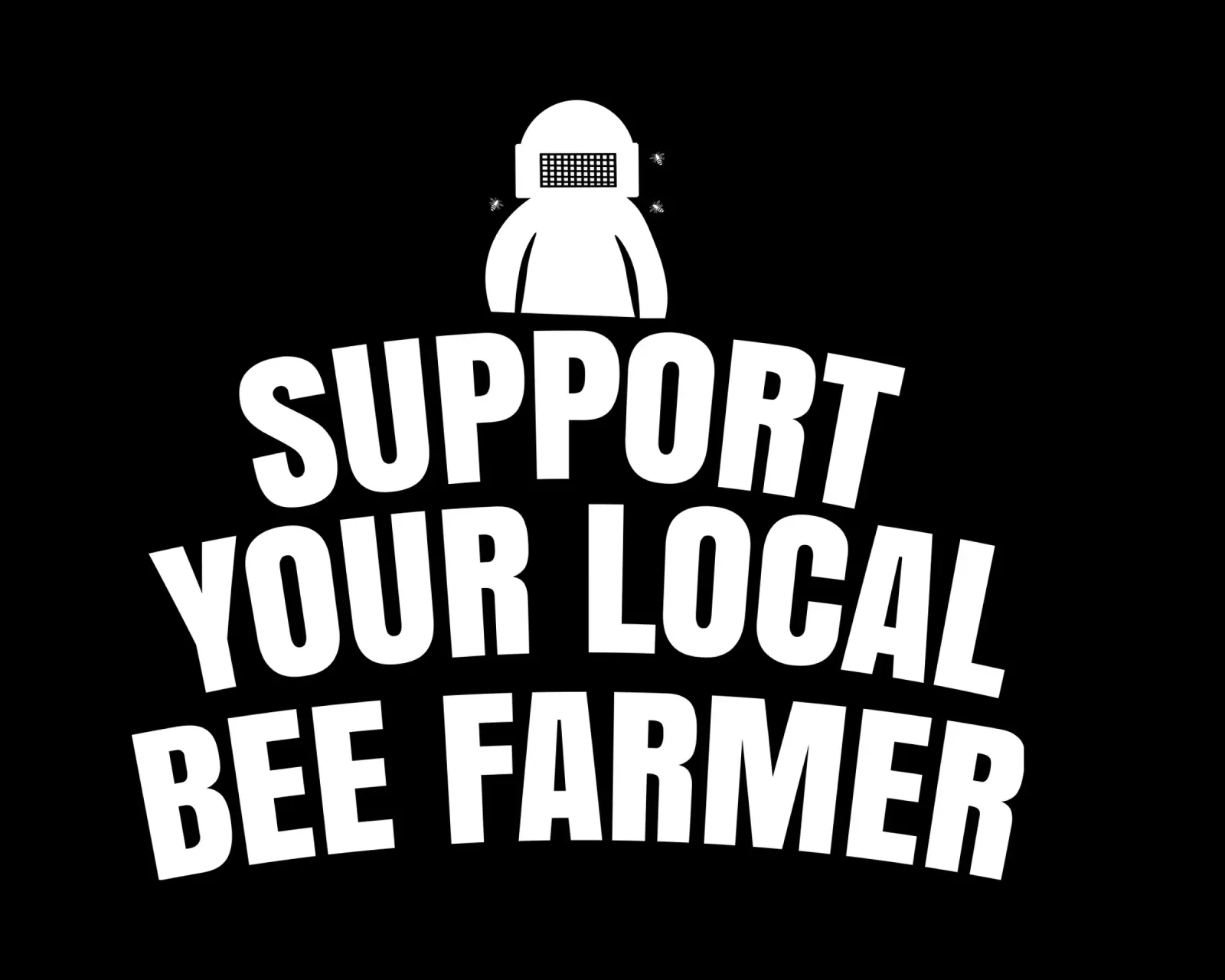 Support your local bee farmer plexiglass da happieeagle