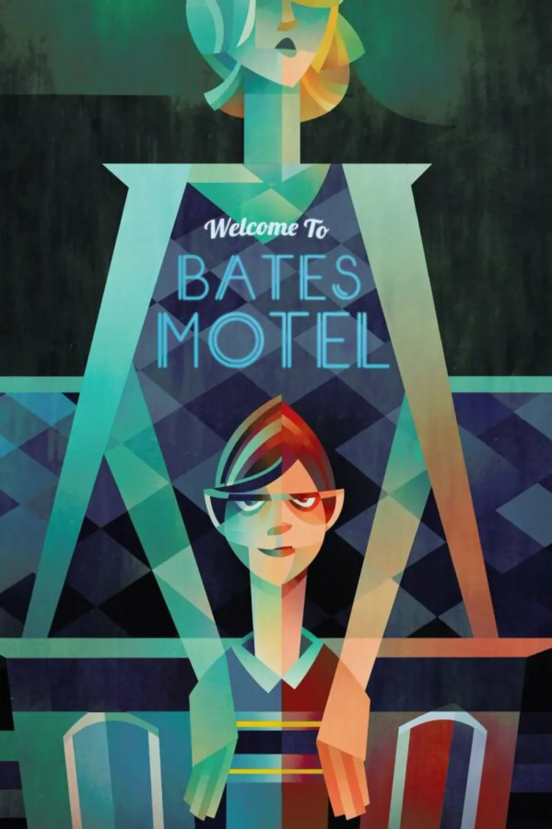 Bates Motel pellicola backlit da Sean Loose