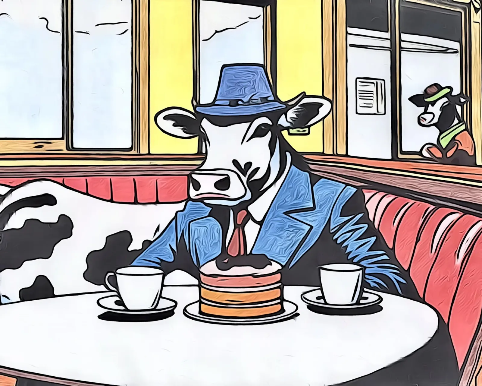 Pop Art Animals #15 acrylic glass by ZAMART - PopArt