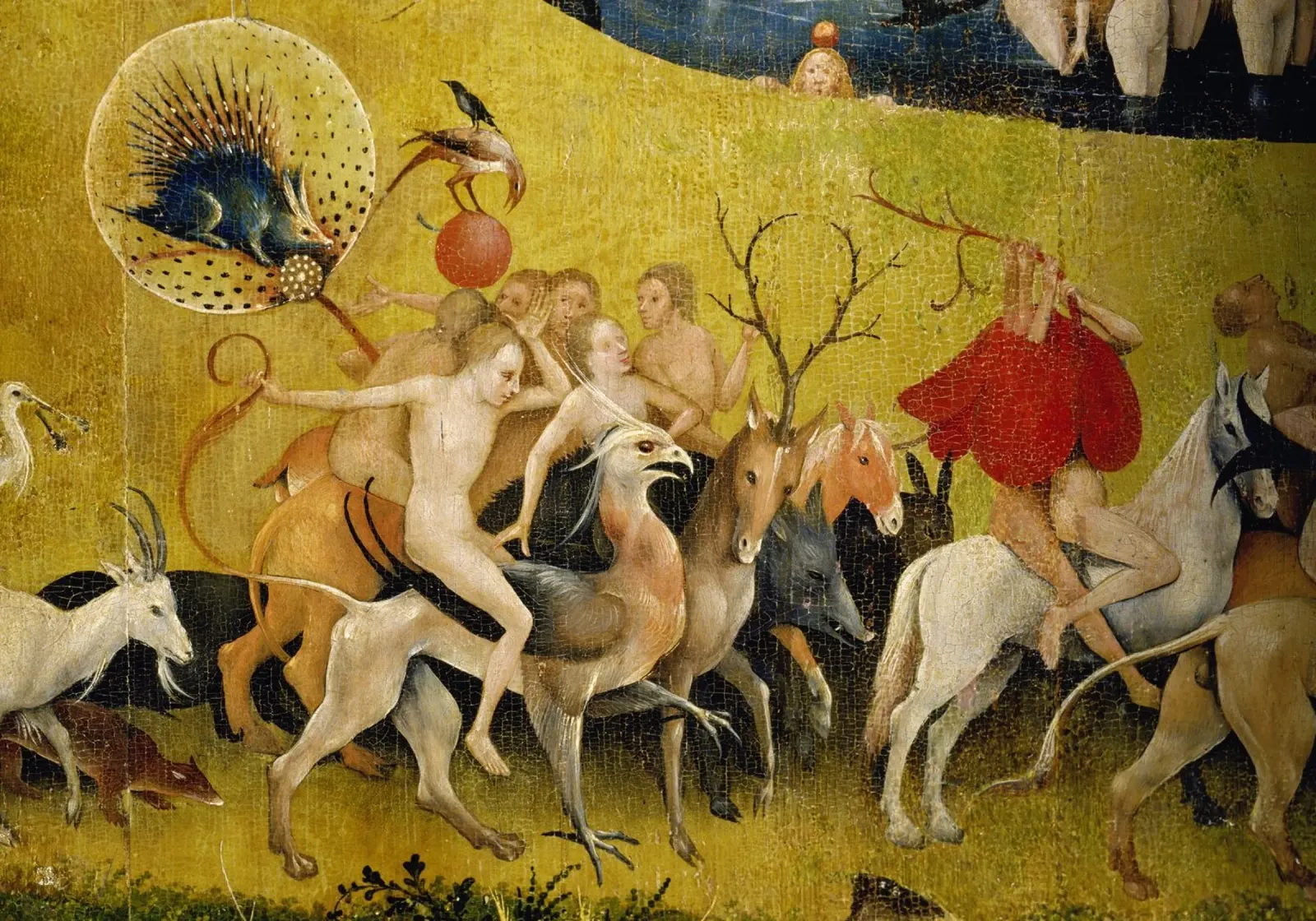 Hieronymus Bosch - Der Garten der Lüste Acryl-Glas von ARTOTHEK