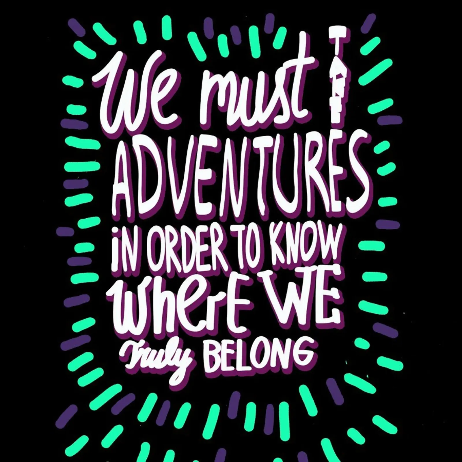 We Must Take Adventures Back pellicola backlit da Vasare Nar