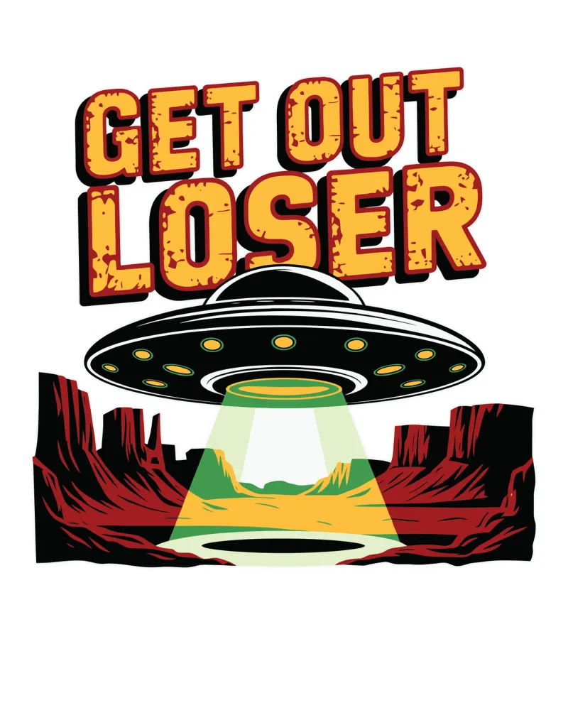 Get Out Loser carta hahnemühle da edsonramosart
