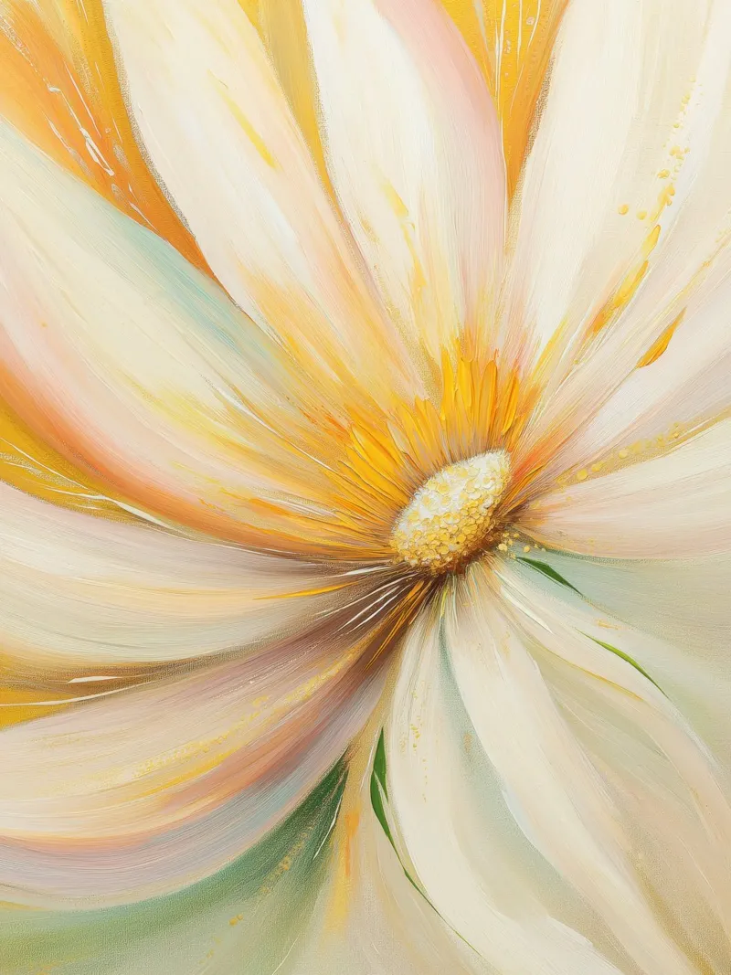 Fiore giallo pellicola backlit da Imagine
