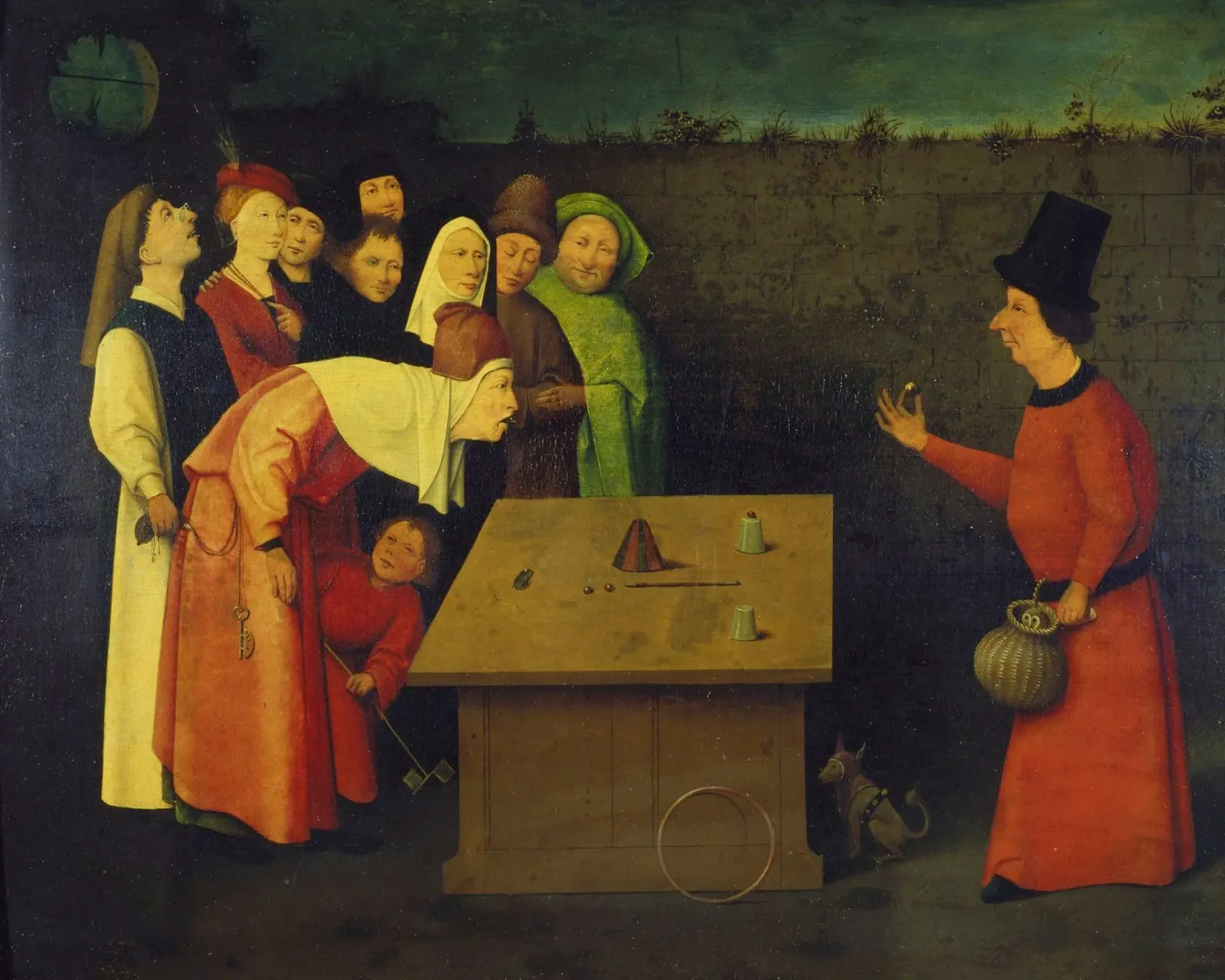 Hieronymus Bosch - Il prestigiatore pellicola backlit da ARTOTHEK