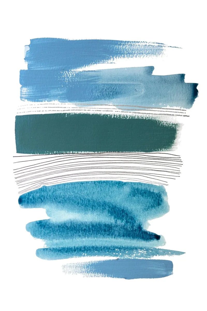 Alina Buffiere - Abstractober - Am Ufer carta hahnemühle da The Artcircle