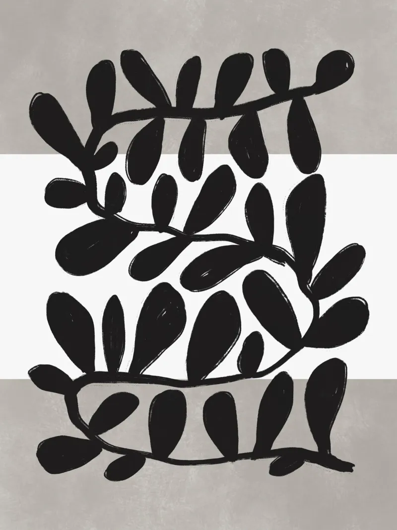 Black Botanic No 1 pellicola backlit da treechild