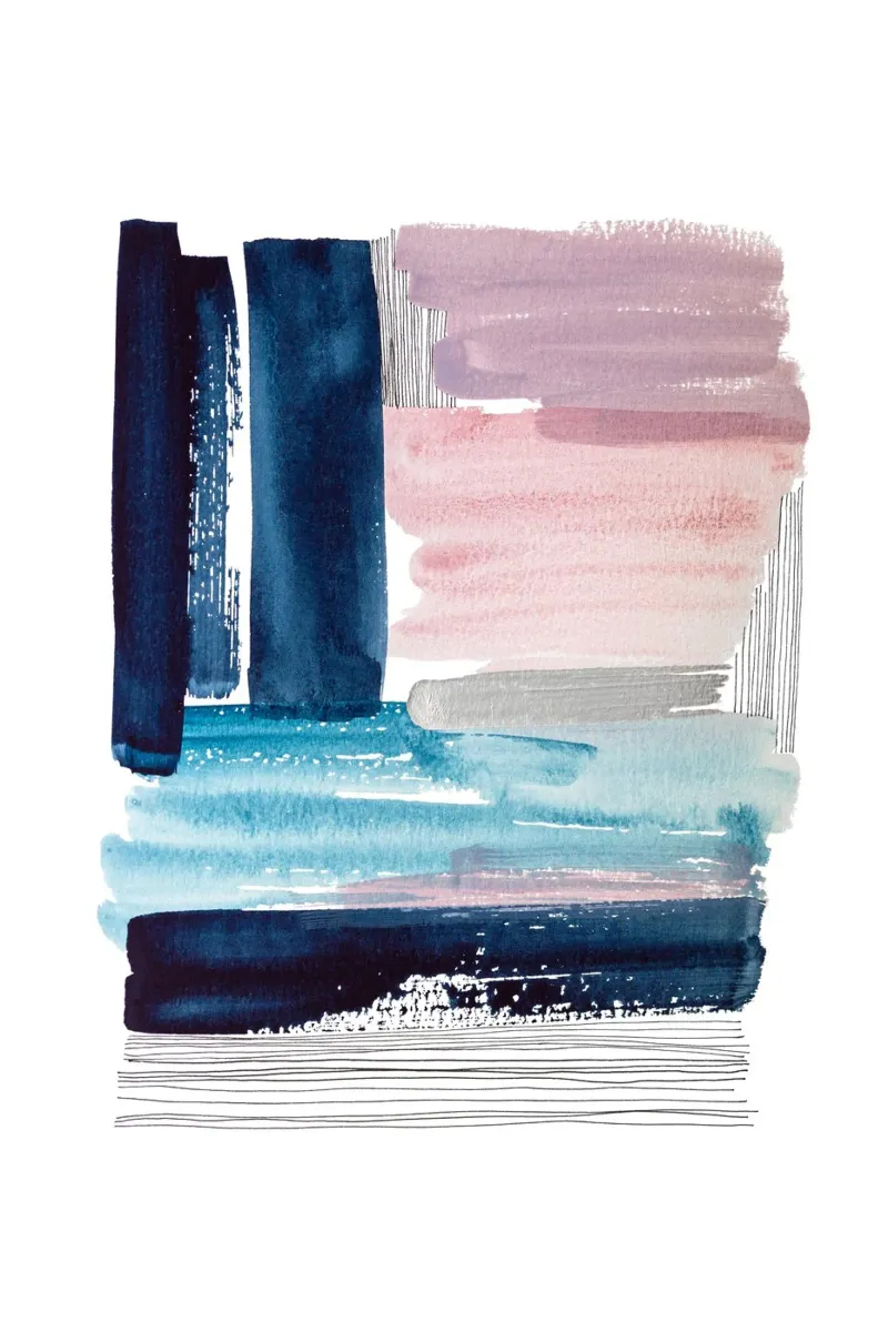 Alina Buffiere - Abstractober - Gegenüberstellung carta hahnemühle da The Artcircle