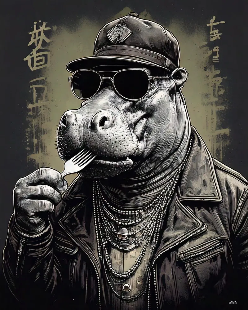 Hippo DRE carta hahnemühle da tylerstudio