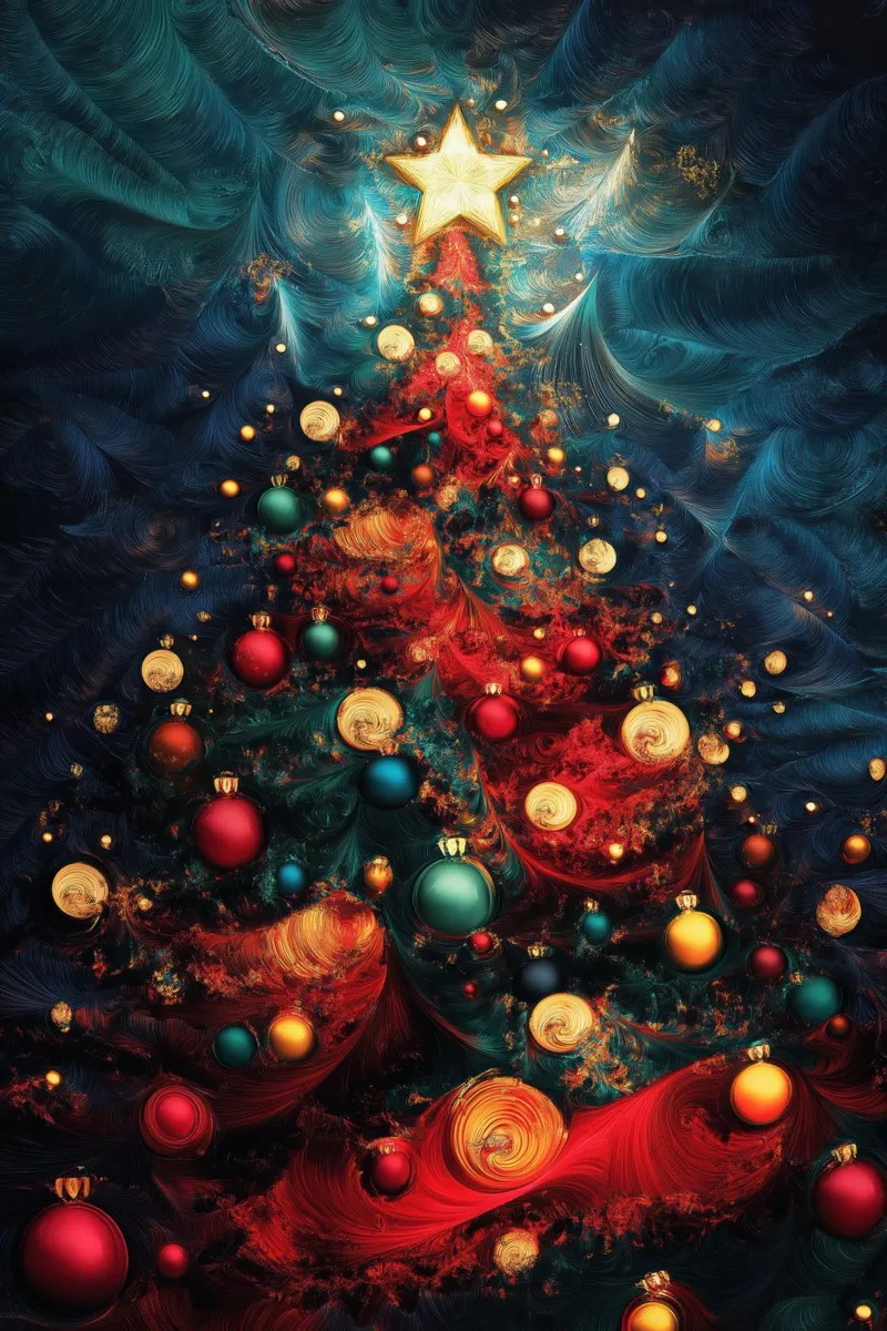 Albero di Natale pellicola backlit da Imagine