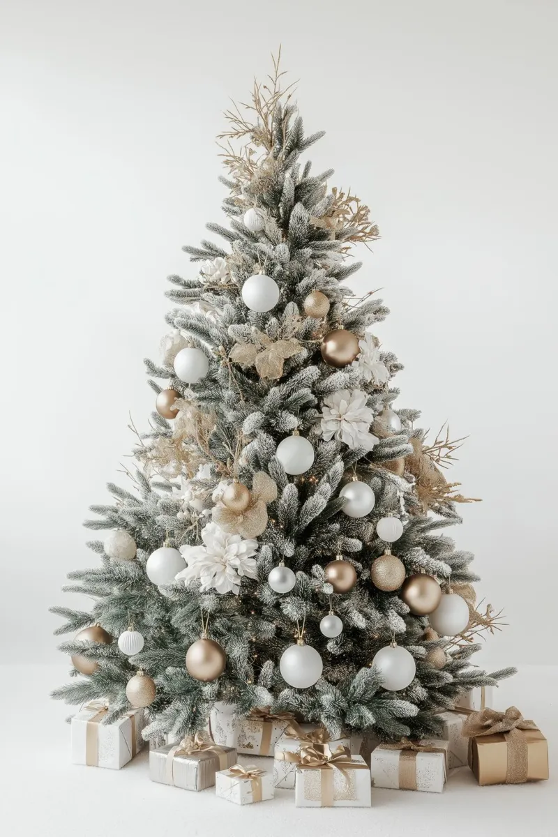 Albero di Natale con pacchetti carta hahnemühle da Imagine