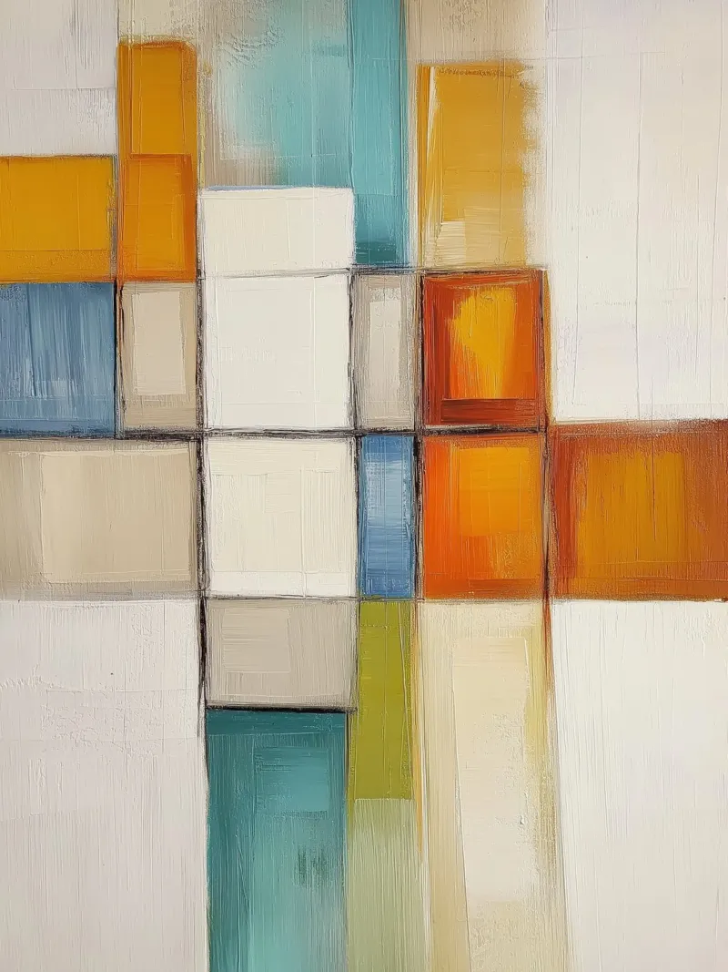 Abstract surfaces canvas by Imagine