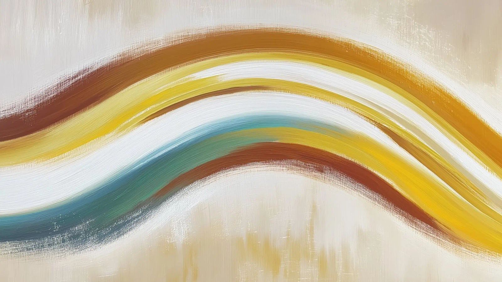 Abstract wave canvas by Imagine