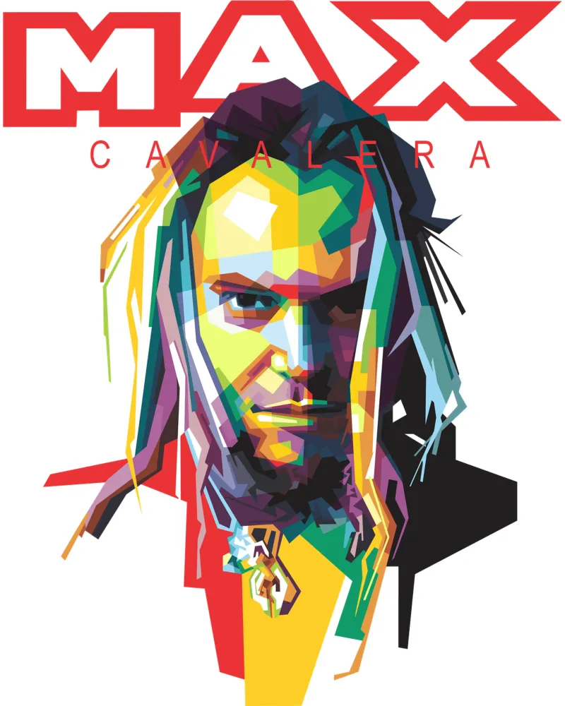 Max Cavalera WPAP carta hahnemühle da Alkahfsmart