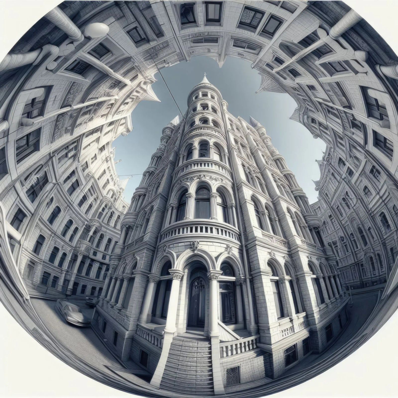 Sphere 045 - Neo-Classical Architecture poster da Spheres