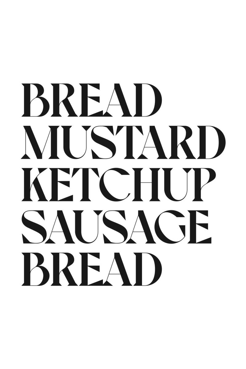 HOT DOG Poster von n.4