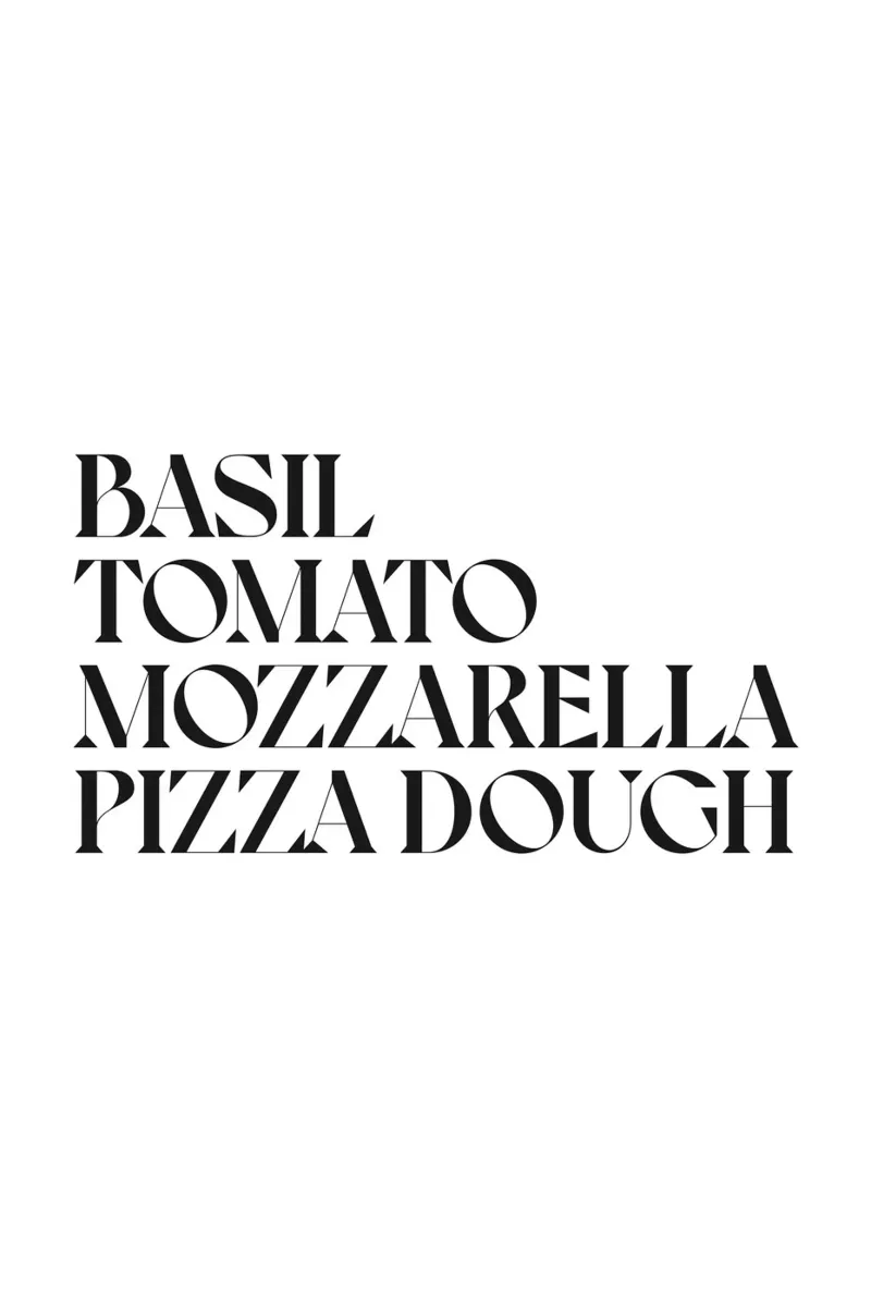 PIZZA pellicola backlit da n.4