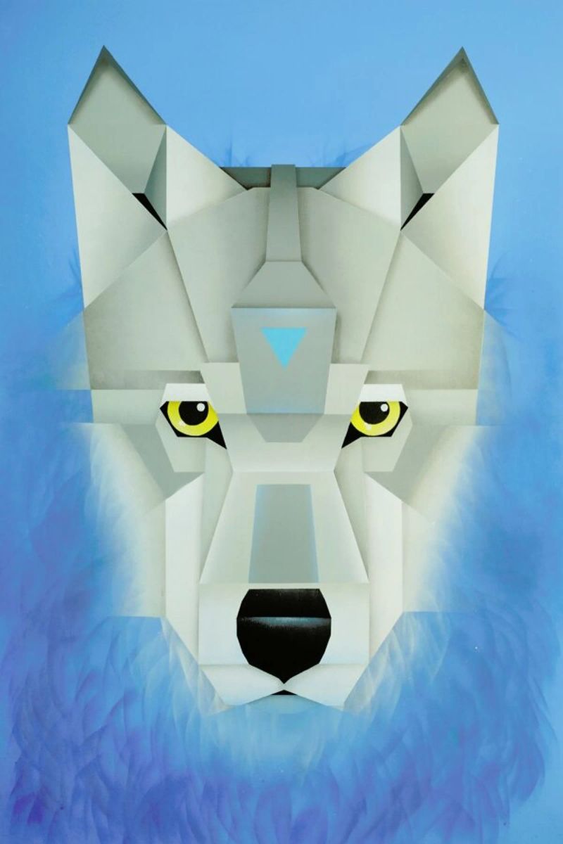 Wolf Poster von Maks.M