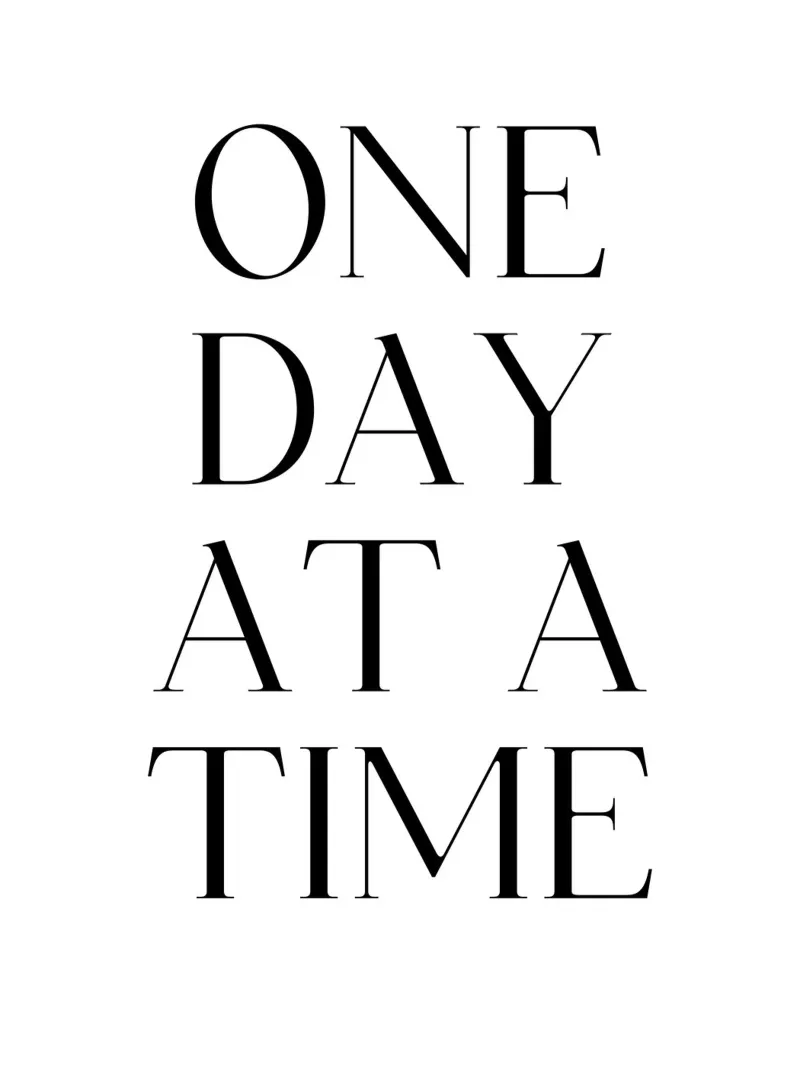 One Day at a Time pellicola backlit da ramosashop