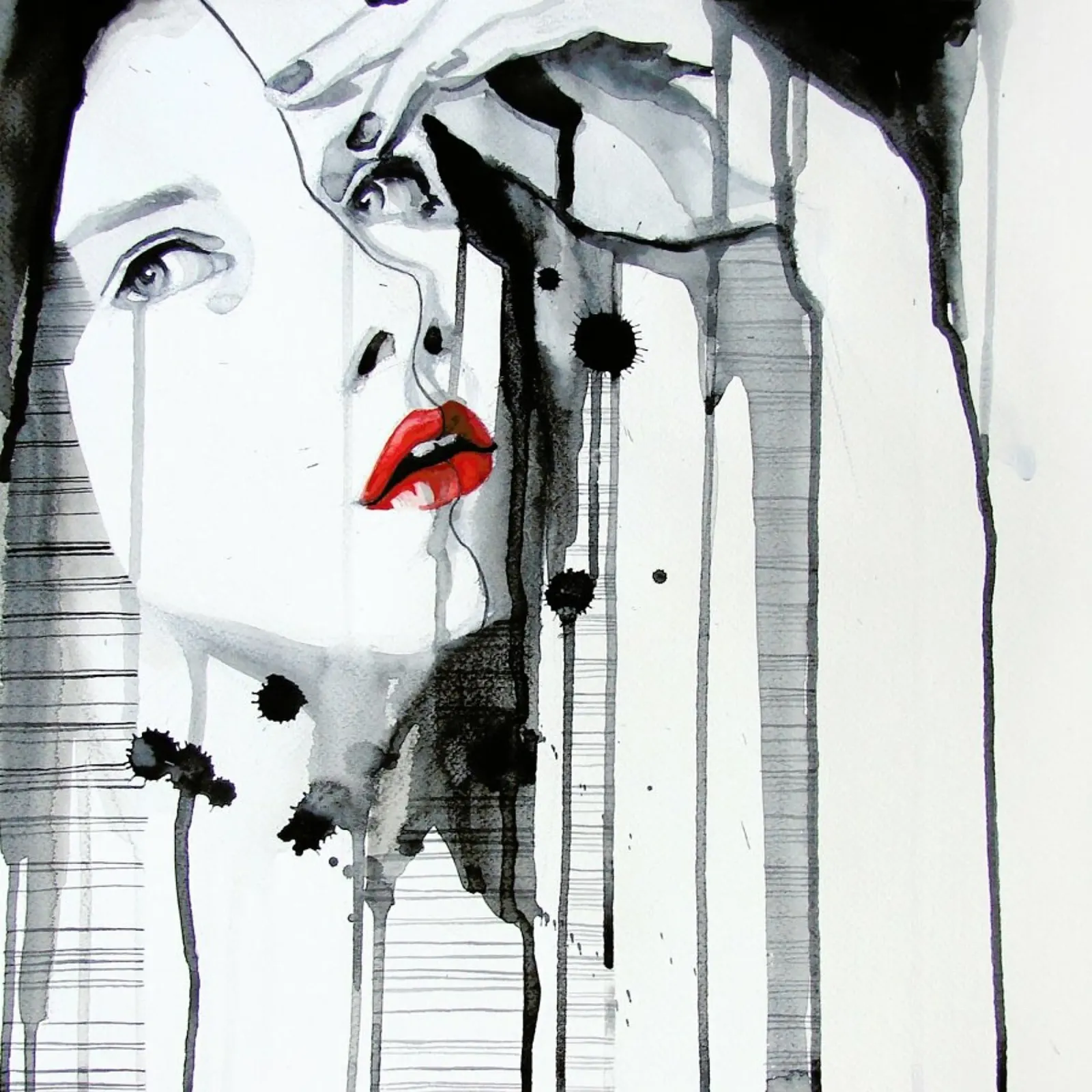 Maybe I'm Wrong acrylic glass by Rebekka