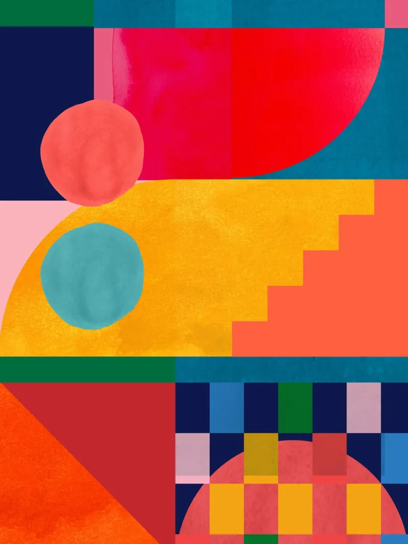 Forme geometriche 149 poster da Gaite