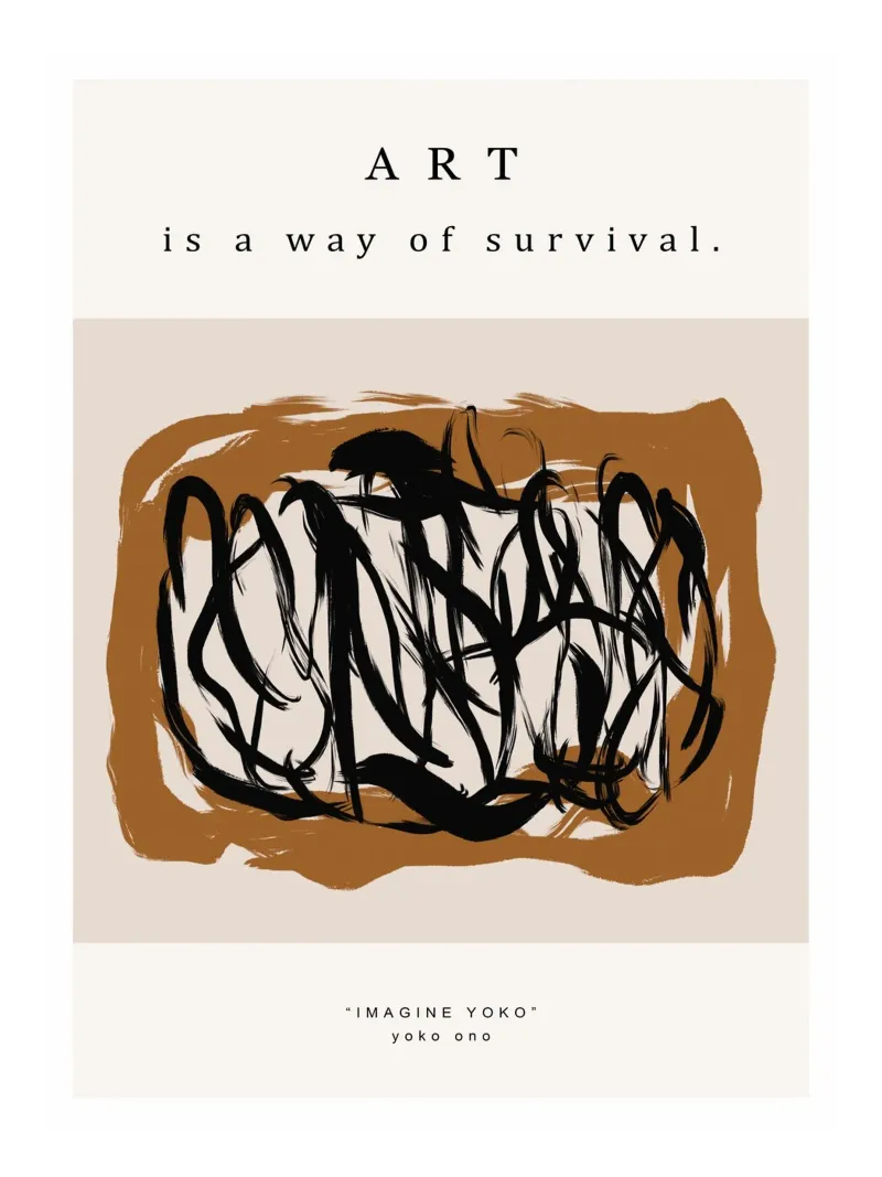 Vie Simple No 24 canvas by treechild