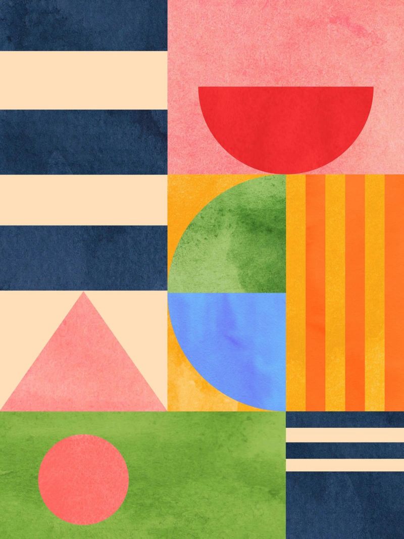 Geometric Shapes 148 poster by Gaite