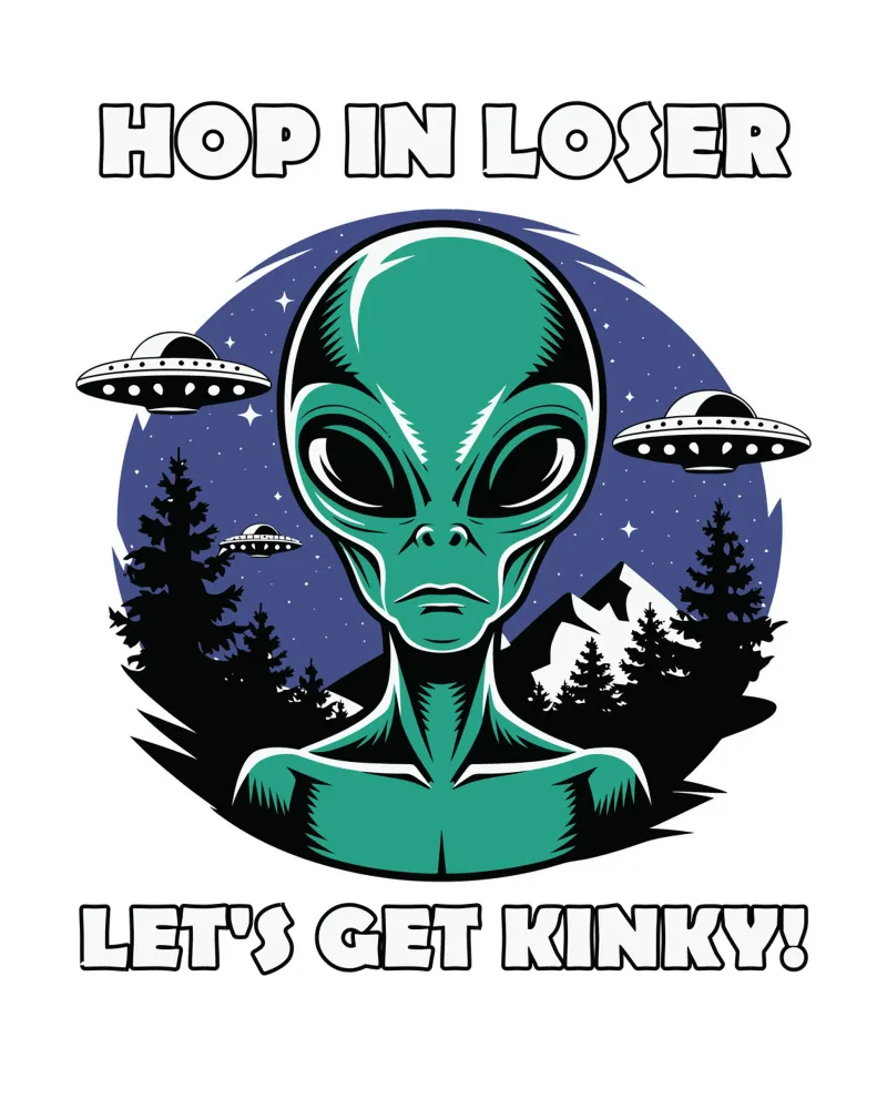 Hop in loser, let's get kinky! pellicola backlit da edsonramosart