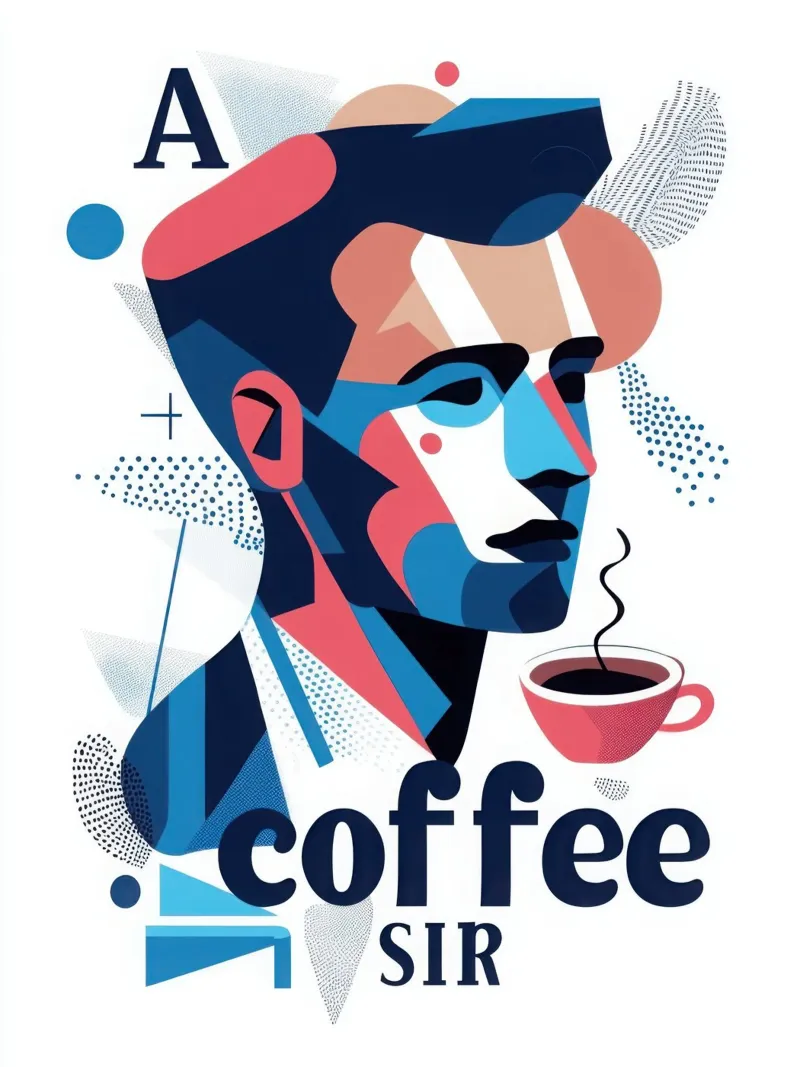 A coffee please pellicola backlit da Art Typo Essentiel