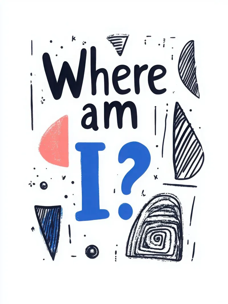 Where am I ? carta hahnemühle da Art Typo Essentiel