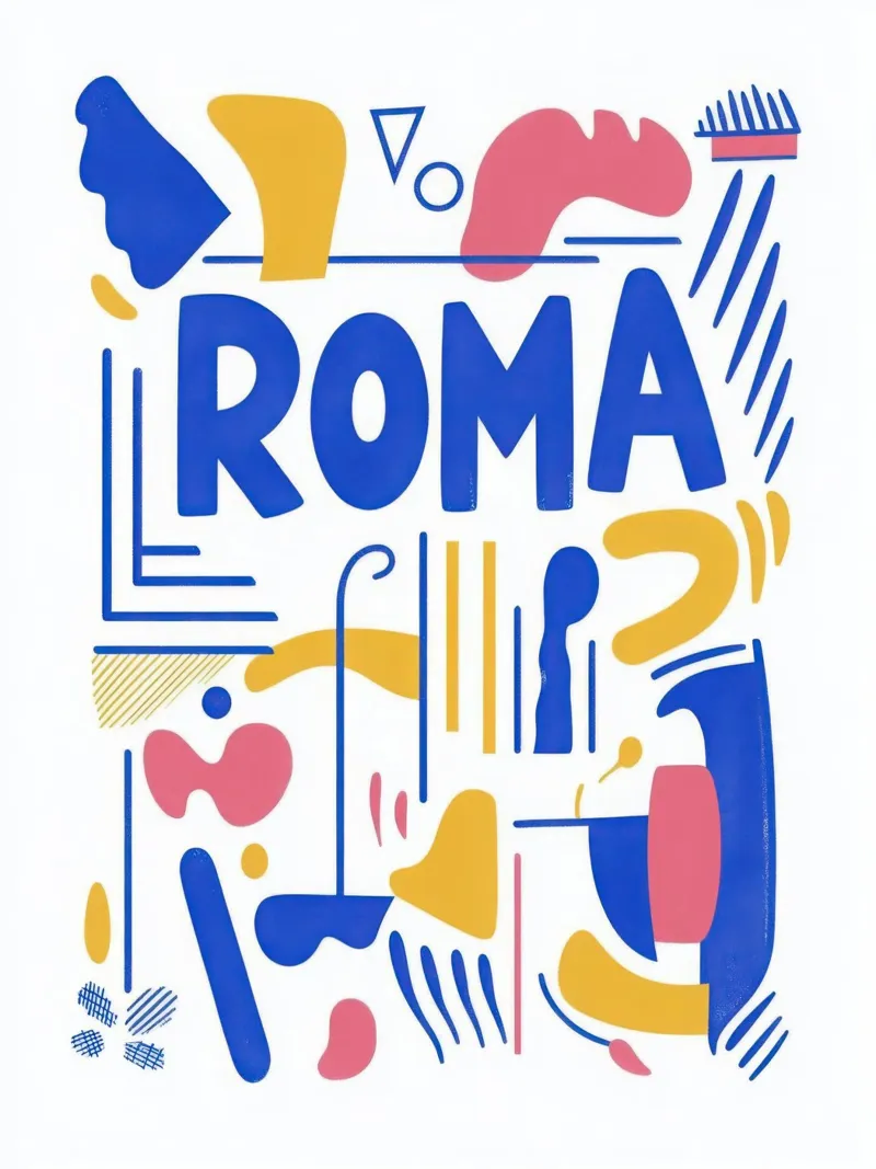 Roma - 3 carta hahnemühle da Art Typo Essentiel