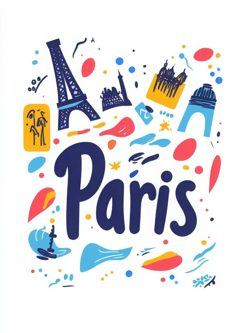 Paris alluminio dibond da Art Typo Essentiel