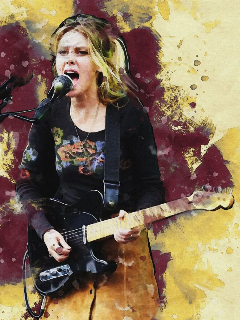 Sbaffo di Ellie Rowsell pellicola backlit da Gunawan Rb