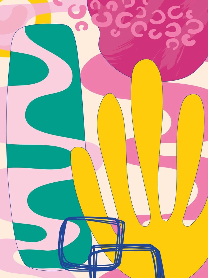 Pop Art Boho - Colourful & Lively poster by Whole©