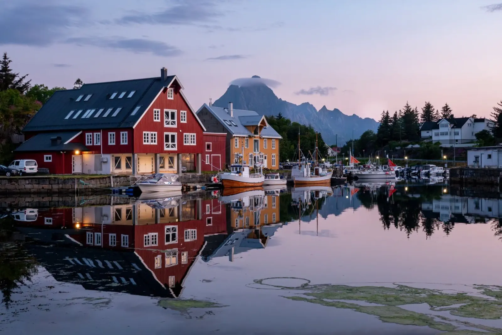 Lofoten islands pellicola backlit da anderm