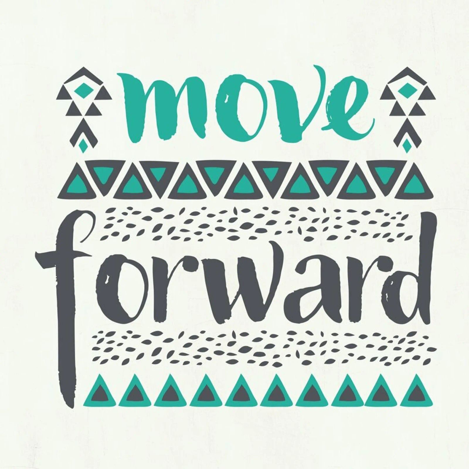 Move Forward plexiglass da Pom Graphic Design