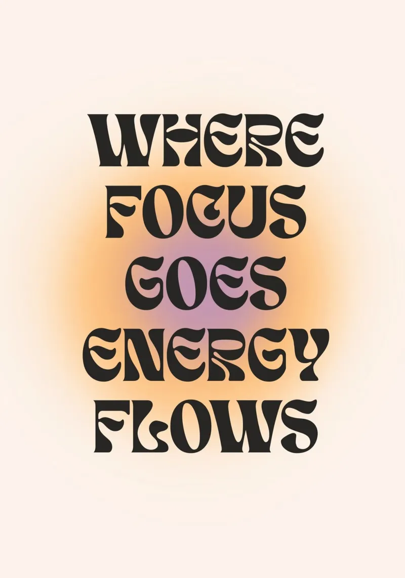 Focus poster con telaio in plastica da Studio Fiamma