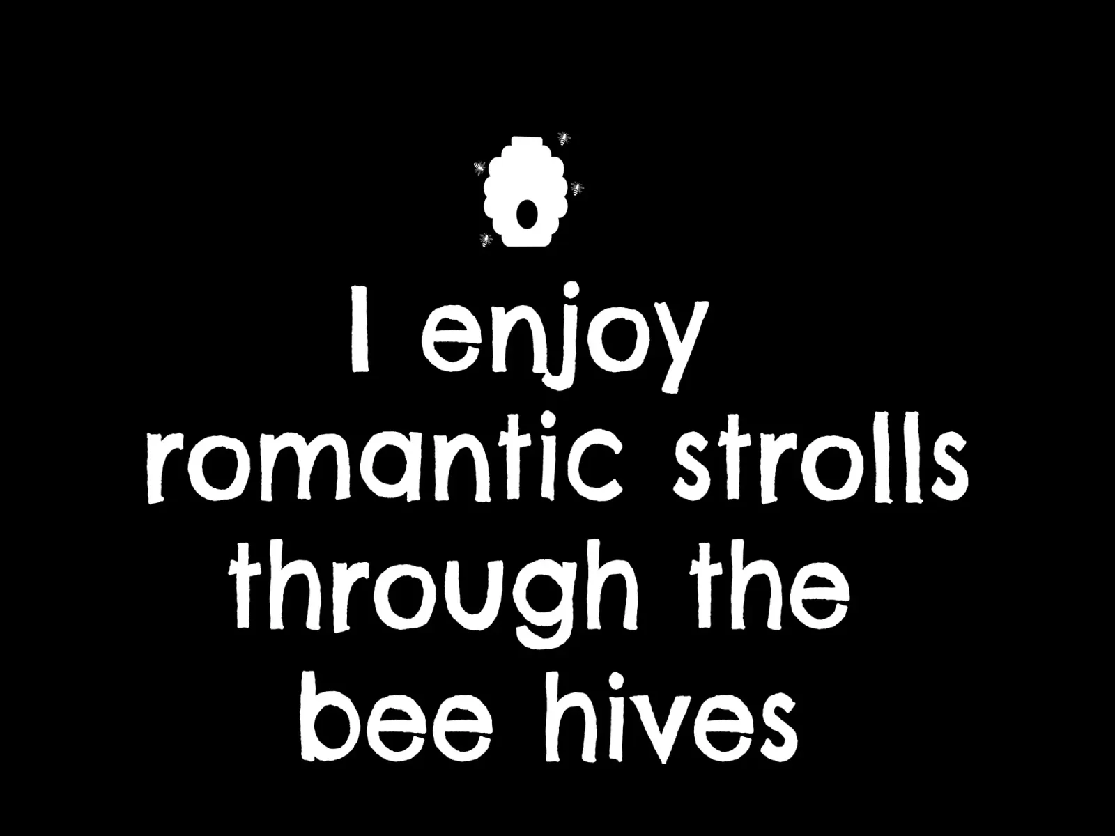 I enjoy romantic strolls through the bee hives pellicola backlit da happieeagle