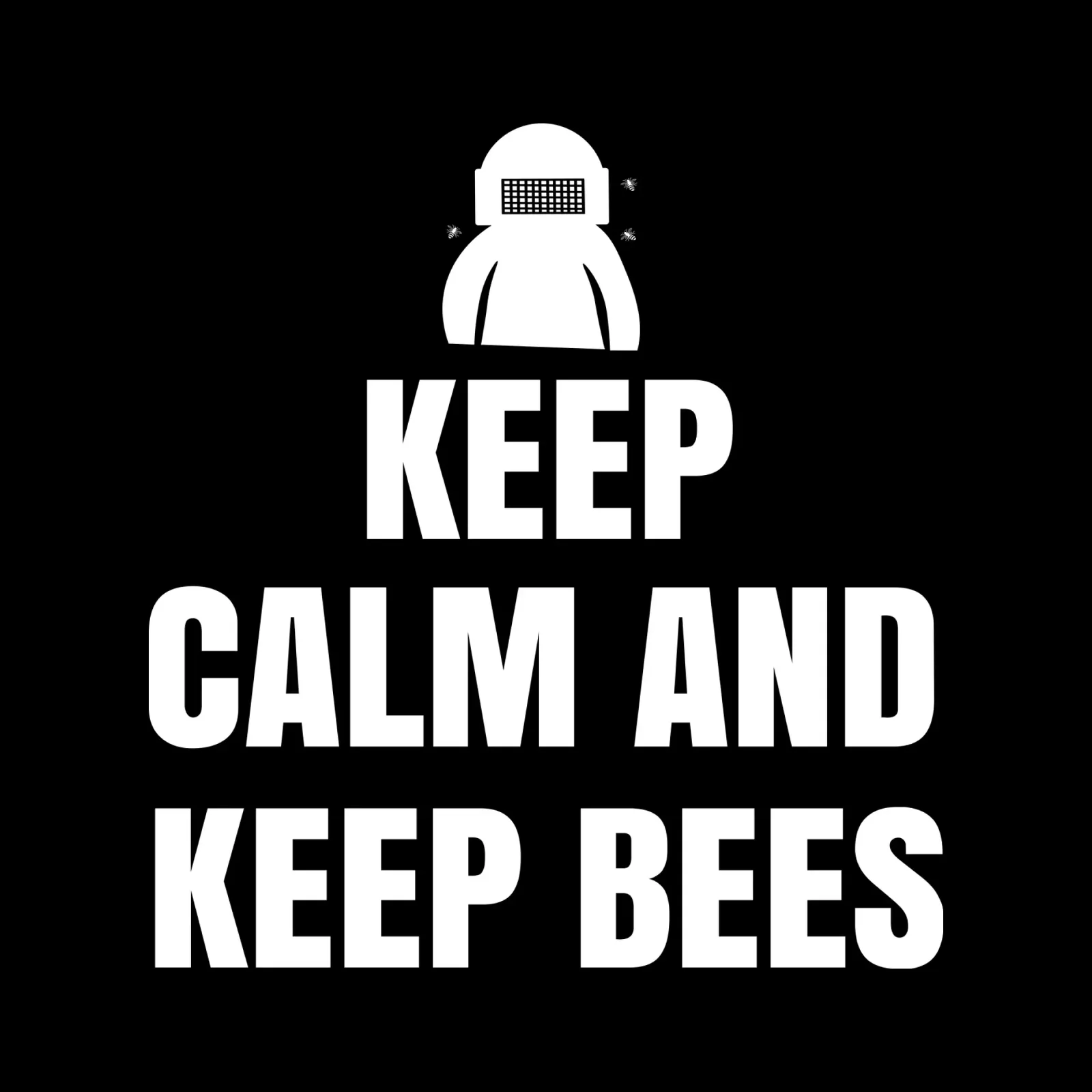 Keep calm and keep bees pellicola backlit da happieeagle