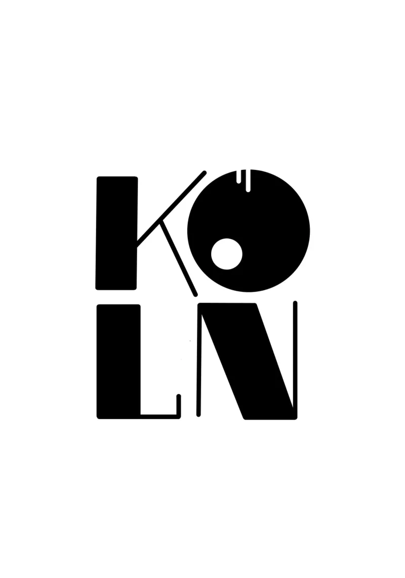 KÖLN Liebe Hahnemühle von LIMITED EDITION LETTERS