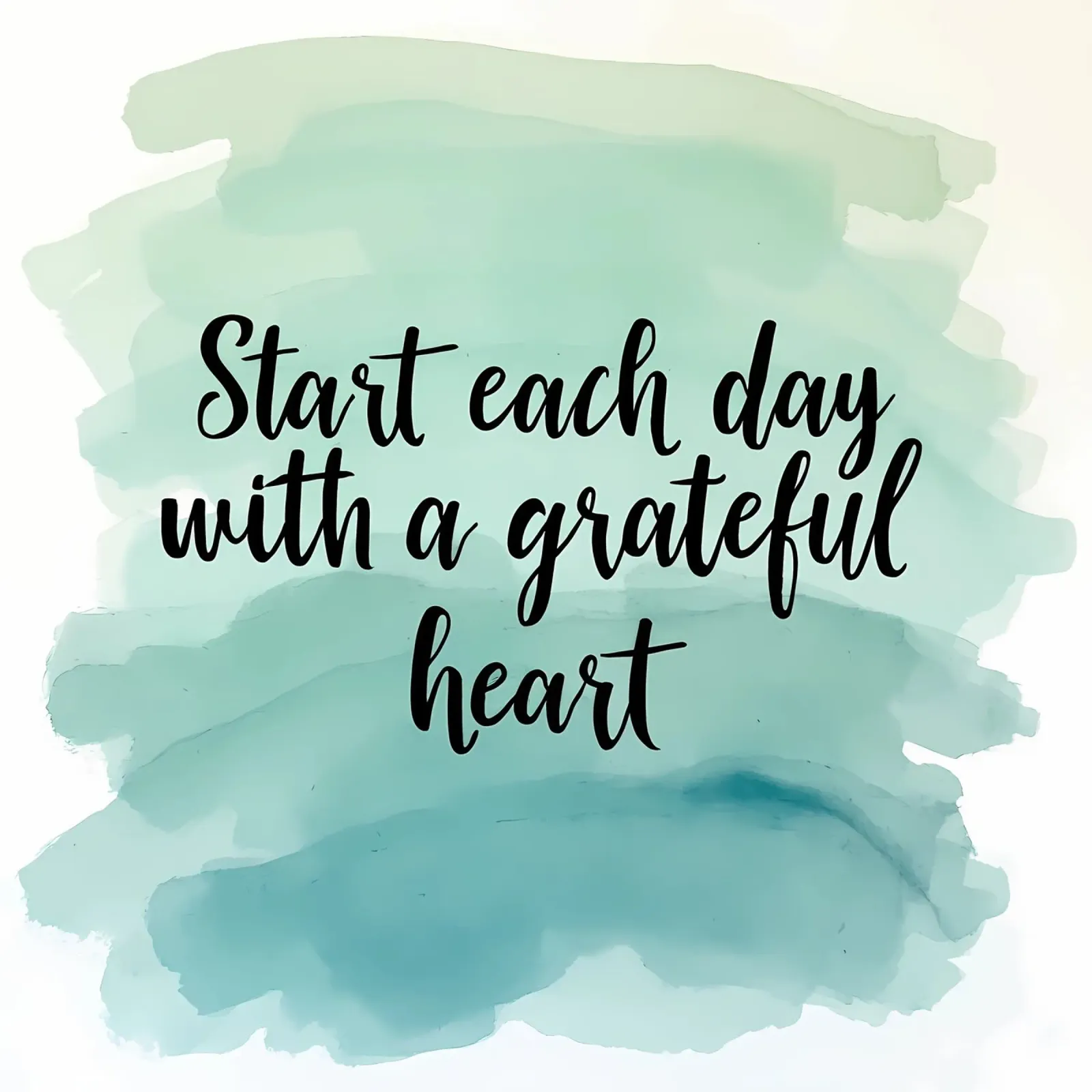 Grateful Heart backlit film by inspirational quote