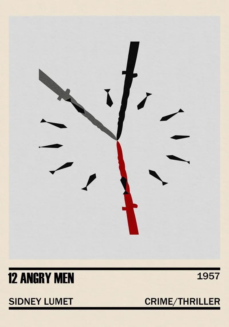 12 Angry Men pellicola backlit da TheArtstudio